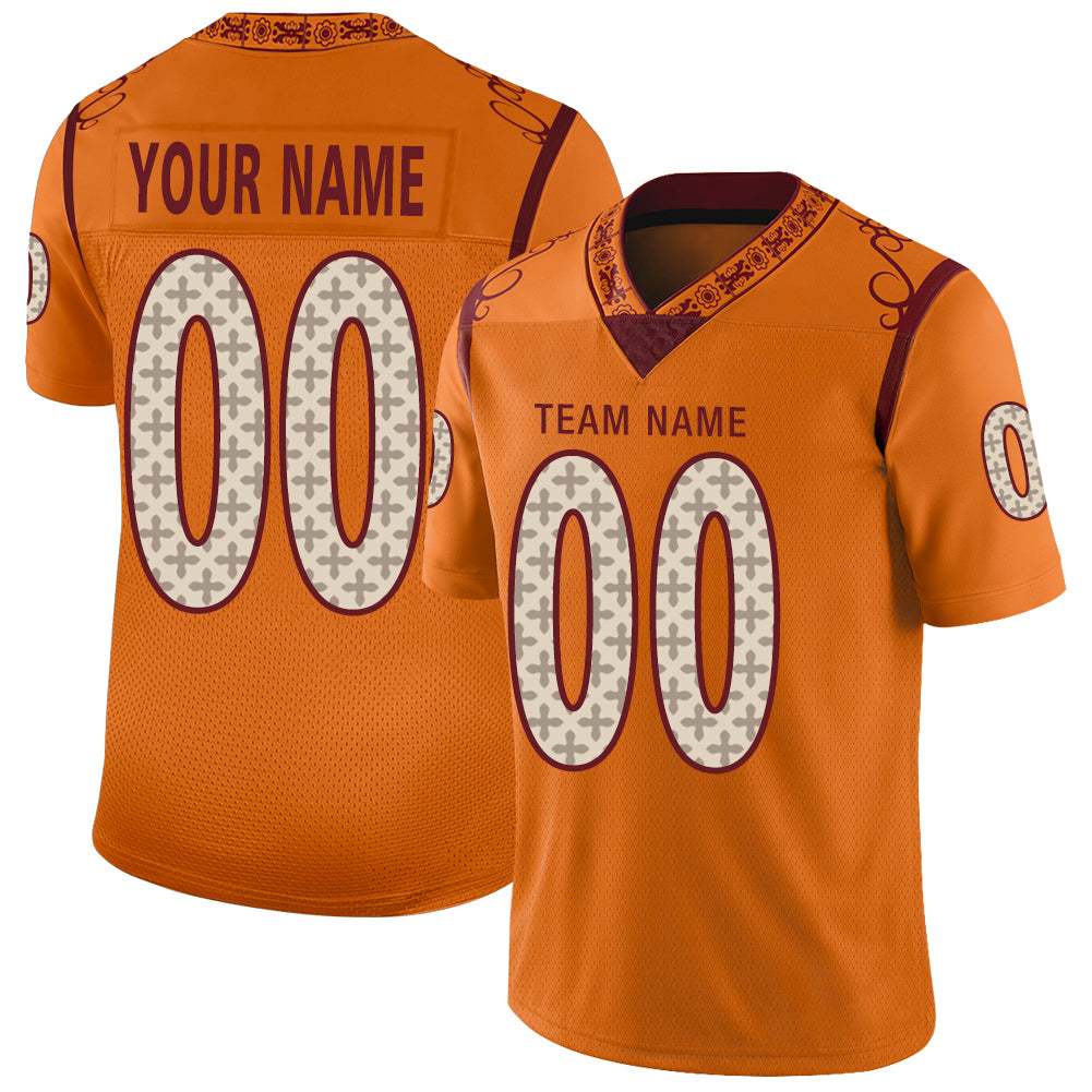 Custom gold football jersey | GameDay Jerseys