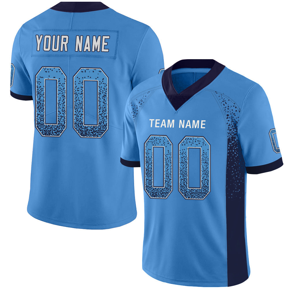 Custom blue football jersey | GameDay Jerseys