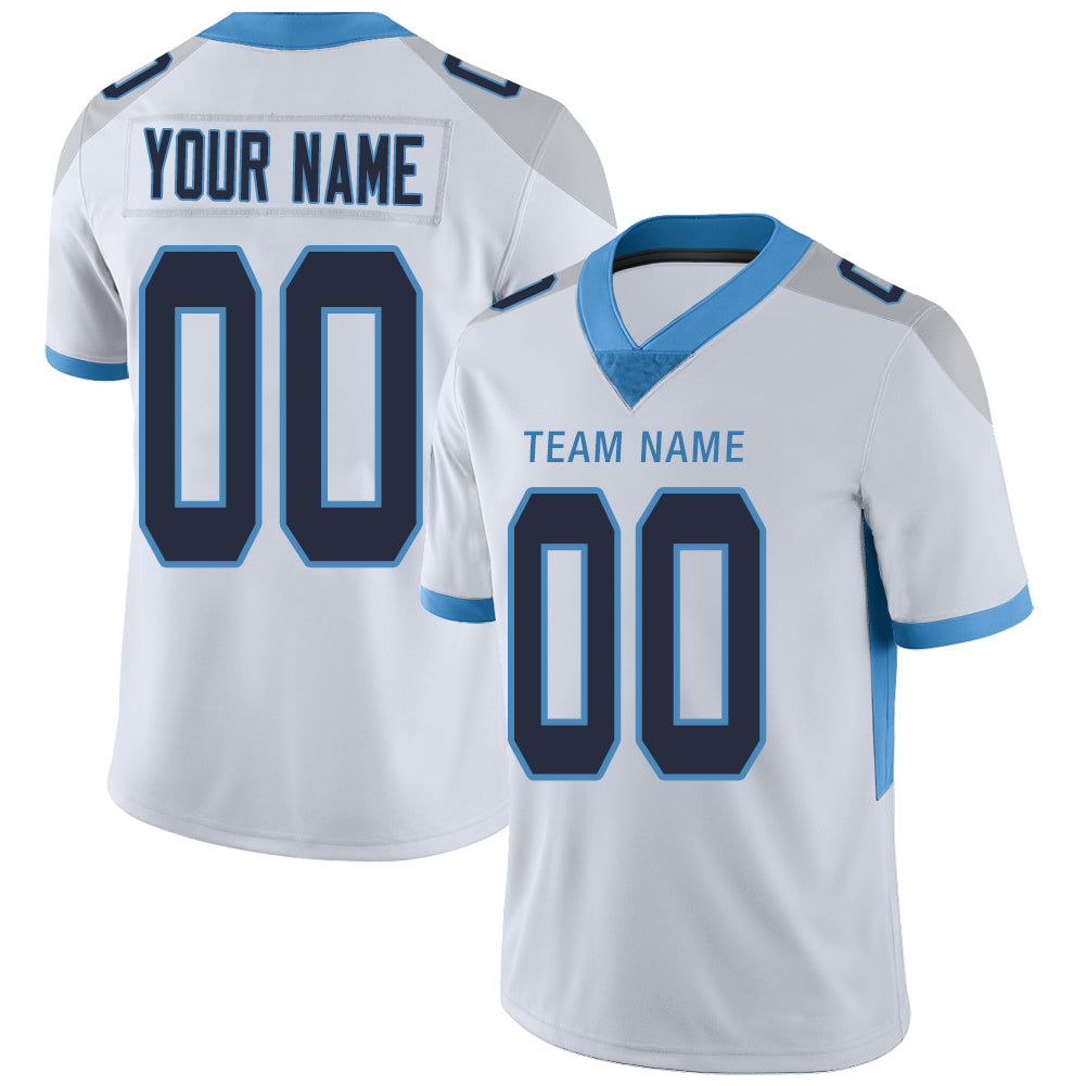 Custom white football jersey | GameDay Jerseys