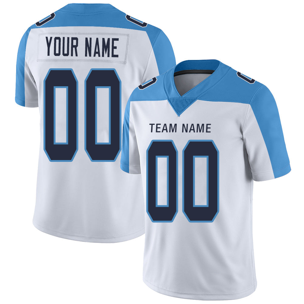 Custom white football jersey | GameDay Jerseys