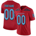 Custom red football jersey | GameDay Jerseys
