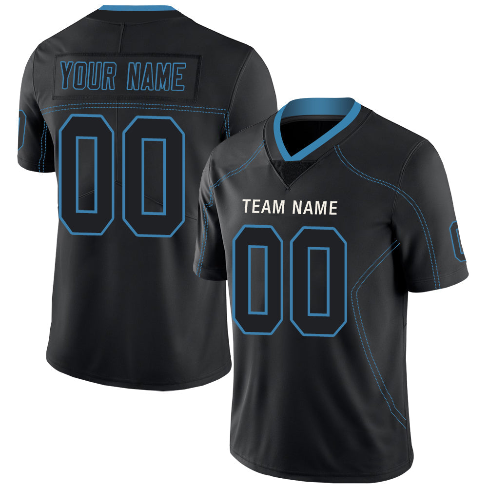 Custom black football jersey | GameDay Jerseys