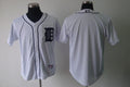 Custom Fan-Made White Detroit Tigers Baseball Jersey Detroit Tigers White Baseball Jersey