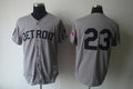 Custom Fan-Made Willie Horton Detroit Tigers #23 Grey 1969 Baseball Jersey