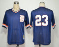 Custom Fan-Made Kirk Gibson Detroit Tigers #23 Blue Throwback Baseball Jersey