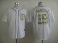 Custom Fan-Made Anibal Sanchez Detroit Tigers #19 White USMC Baseball Jersey