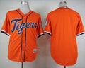 Custom Fan-Made Orange Detroit Tigers Baseball Jersey Detroit Tigers Orange Baseball Jersey