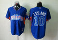 Custom Fan-Made Jim Leyland Detroit Tigers #10 Blue 2013 All-Star Edition Baseball Jersey