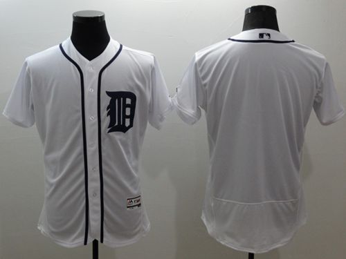 Custom Fan-Made White Detroit Tigers Baseball Jersey Detroit Tigers White Baseball Jersey
