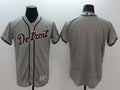 Custom Fan-Made Grey Detroit Tigers Baseball Jersey Detroit Tigers Grey Baseball Jersey