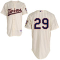 Custom Fan-Made Rod Carew Cream Minnesota Twins #29 Black Baseball Jersey