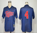 Custom Fan-Made Paul Molitor Minnesota Twins #4 Blue 1996 Baseball Jersey