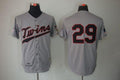 Custom Fan-Made Rod Carew Minnesota Twins #29 Grey 1969 Throwback Baseball Jersey