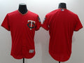 Custom Fan-Made Red Minnesota Twins Baseball Jersey Minnesota Twins Red Baseball Jersey
