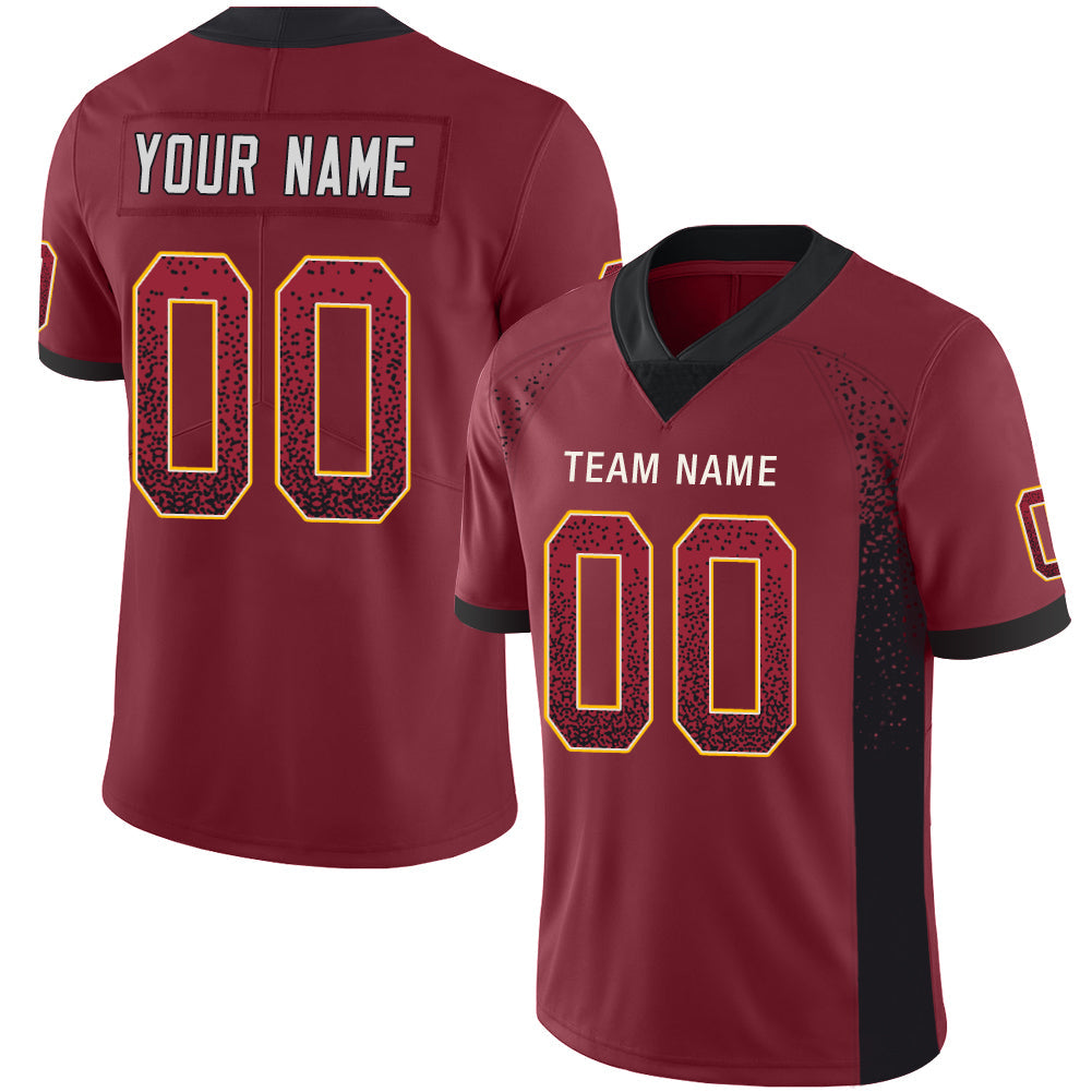 Custom red football jersey | GameDay Jerseys
