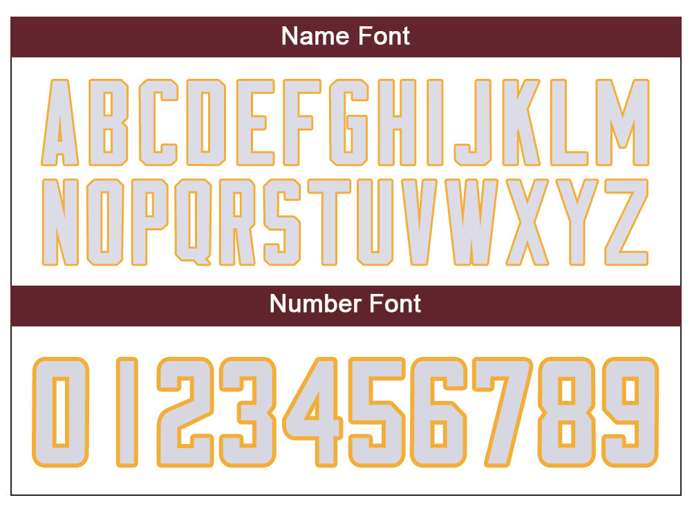 Custom red football jersey full view | GameDay Jerseys