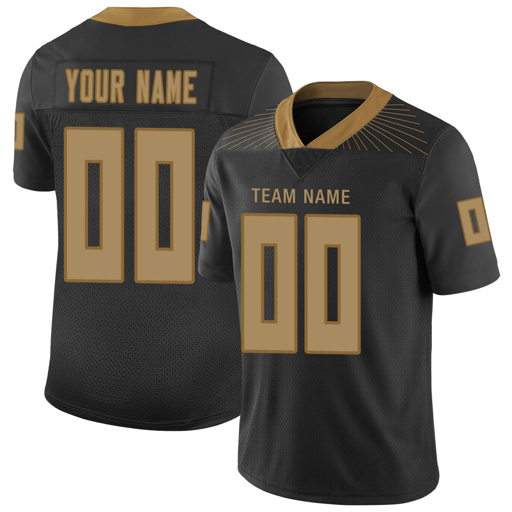 Custom black football jersey | GameDay Jerseys