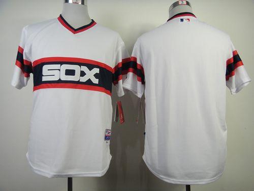 Custom Fan-Made White Chicago White Sox Baseball Jersey Chicago White Sox White Baseball Jersey