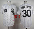 Custom Fan-Made David Robertson Chicago White Sox #30 White Baseball Jersey