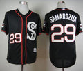 Custom Fan-Made Jeff Samardzija Chicago White Sox #29 Black Baseball Jersey
