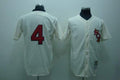 Custom Fan-Made Luke Appling Chicago White Sox #4 White Throwback Baseball Jersey