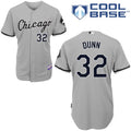 Custom Fan-Made Adam Dunn Chicago White Sox #32 Grey Baseball Jersey