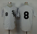 Custom Fan-Made Bo Jackson Chicago White Sox #8 White 1993 Baseball Jersey