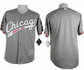 Custom Fan-Made Grey Chicago White Sox Baseball Jersey Chicago White Sox Grey Baseball Jersey