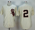Custom Fan-Made Nellie Fox Chicago White Sox #2 White 1959 Baseball Jersey