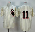 Custom Fan-Made Luis Aparicio Chicago White Sox #11 White 1959 Baseball Jersey