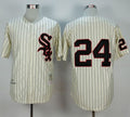 Custom Fan-Made Early Wynn Chicago White Sox #24 White 1959 Baseball Jersey