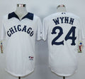 Custom Fan-Made Early Wynn Chicago White Sox #24 White 1976 Throwback Turn Back Clock Edition Baseball Jersey