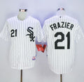 Custom Fan-Made Todd Frazier Chicago White Sox #21 White Baseball Jersey