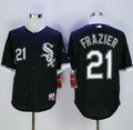 Custom Fan-Made Todd Frazier Chicago White Sox #21 Black Baseball Jersey