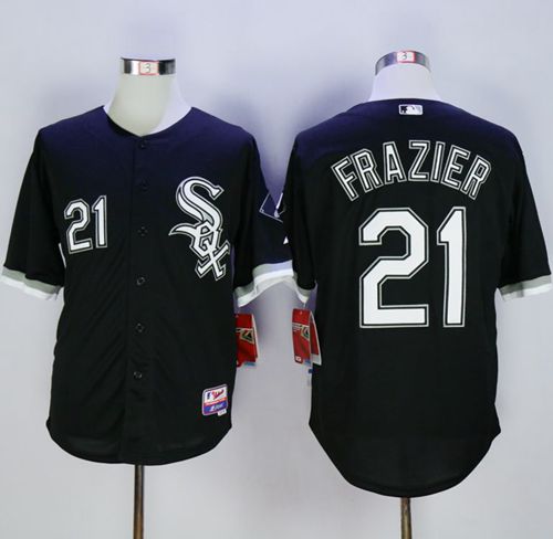 Custom Fan-Made Todd Frazier Chicago White Sox #21 Black Baseball Jersey