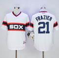 Custom Fan-Made Todd Frazier Chicago White Sox #21 White Baseball Jersey
