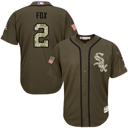 Custom Fan-Made Nellie Fox Chicago White Sox #2 White Service Edition Baseball Jersey
