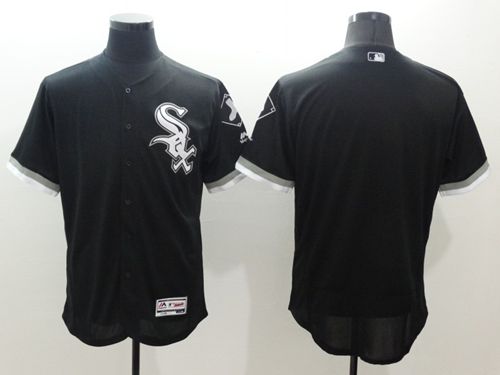 Custom Fan-Made Black Chicago White Sox Baseball Jersey Chicago White Sox Black Baseball Jersey