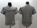 Custom Fan-Made Grey Chicago White Sox Baseball Jersey Chicago White Sox Grey Baseball Jersey