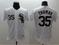 Custom Fan-Made Frank Thomas Chicago White Sox #35 White Baseball Jersey