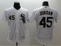 Custom Fan-Made Michael Jordan Chicago White Sox #45 White Baseball Jersey