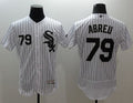 Custom Fan-Made Jose Abreu Chicago White Sox #79 White Baseball Jersey
