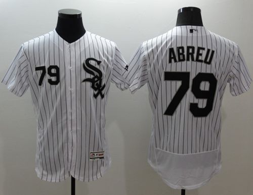 Custom Fan-Made Jose Abreu Chicago White Sox #79 White Baseball Jersey