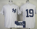 Custom Fan-Made Masahiro Tanaka Autographed New York Yankees #19 White Baseball Jersey