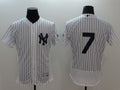 Custom Fan-Made Mickey Mantle New York Yankees #7 White Baseball Jersey