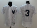 Custom Fan-Made Babe Ruth New York Yankees #3 White Baseball Jersey