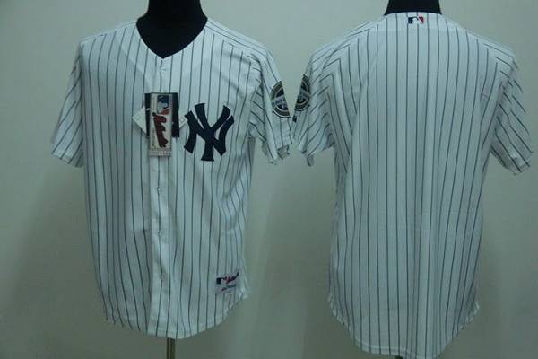 Custom Fan-Made White New York Yankees Baseball Jersey New York Yankees White Baseball Jersey