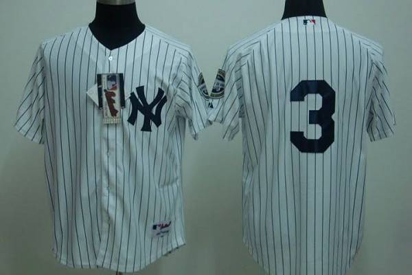 Custom Fan-Made Babe Ruth New York Yankees #3 White Baseball Jersey