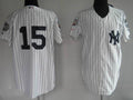 Custom Fan-Made Thurman Munson New York Yankees #15 White Baseball Jersey