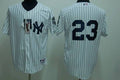 Custom Fan-Made Don Mattingly New York Yankees #23 White Baseball Jersey